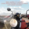 Xitomer Windshield Windscreen Compatible with Moto Guzzi V7 750 II