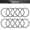 Othmro 10 Pcs Nitrile Rubber O Rings 150mm OD 140mm