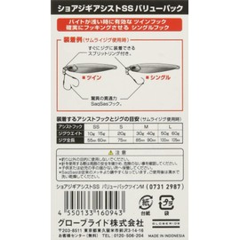 DAIWA Shoji Gear Sister Hook SS Value Pack, Twin, L