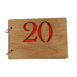 20th Anniversary Scrapbook - 20 Years Of Memories Add Photos and More