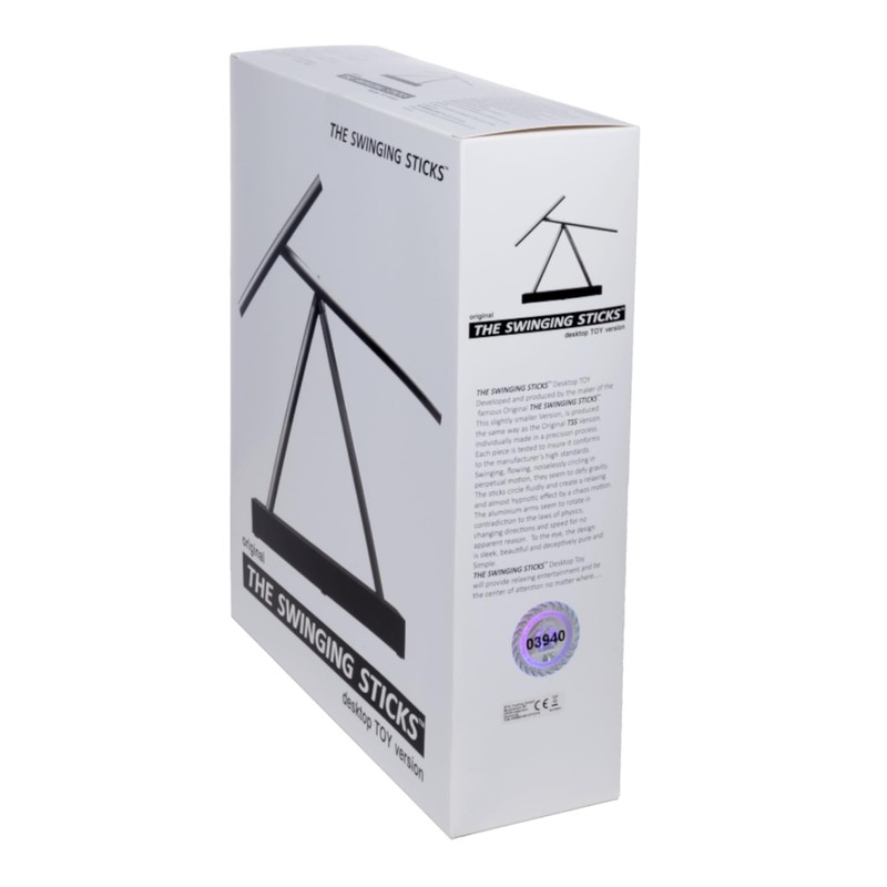 The Swinging Sticks Kinetic Energy Sculpture - Desktop Toy Version