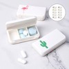 10-Piece Small Pill Box, Practical Travel Pill Box, Packaging Box