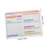 Operitacx B5 Financial Record Book Undated Weekly Budget Tracker &
