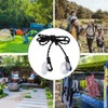 2 Pack Travel Clothes Washing Line Clothesline Line Camping Elastic