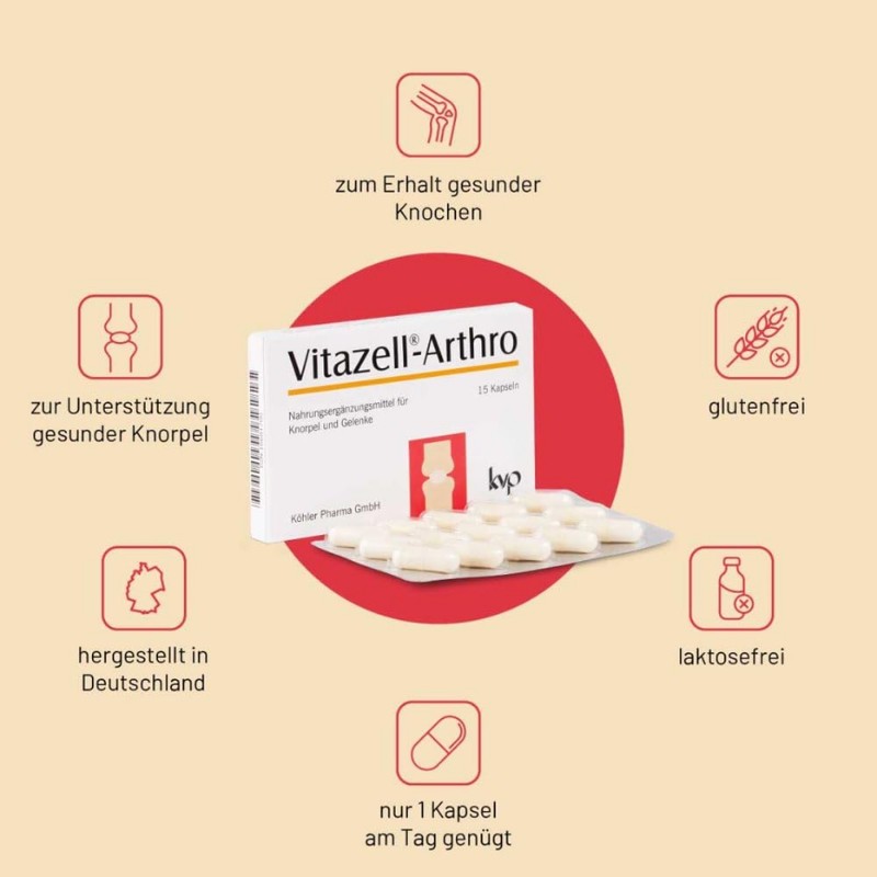 Vitazell Arthro Capsules Pack of 15