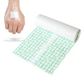 Waterproof Transparent Bandage, 15 x 5 m Shower Plaster, Waterproof Plaster Roll, Tattoo Bandage for Shower Plaster, Anti-Allergic, Sports, Showers