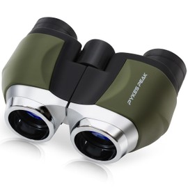 PYKES PEAK Binoculars for Live Use, 10x Lightweight, 6.1 oz (175 g), Compact, High Magnification, Concerts, Sports Watching, Outdoors