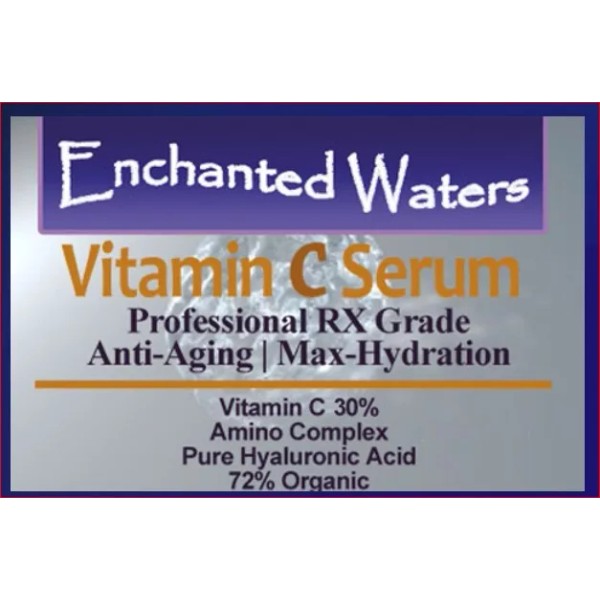 Organic Vitamin C Serum with Hyaluronic Ferulic Acid Anti Aging