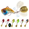 6PCS 13g Spinning Bait Artificial Bait Spinner Bait Spinner Bait