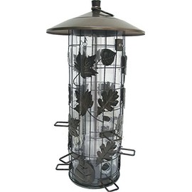 Perky-Pet Wild Bird 8 lb. Metal/Plastic Bird Feeder 9 Ports