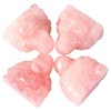 SUNYIK Rose Quartz Hand Carved Happy Buddha Statue Pocket Specimen