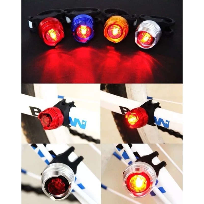 Corp.Res Electronics Luz Roja Trasera Para Bicicleta Led Super Brillante