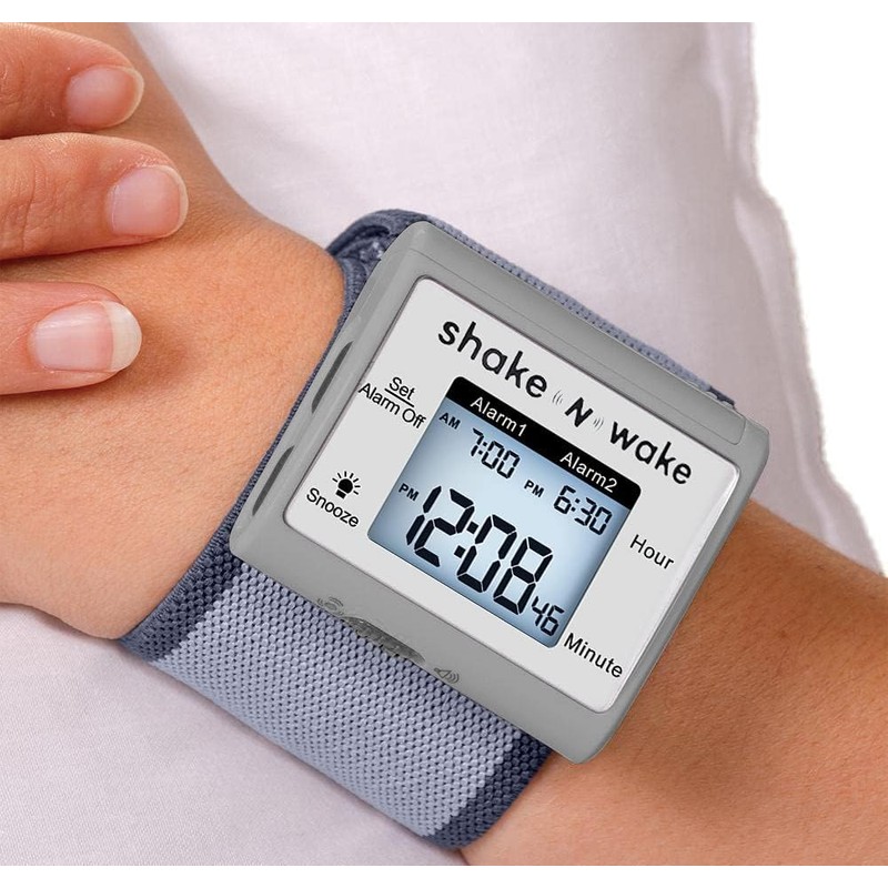 Tech Tools Vibrating Alarm Clock - Shake N Wake -