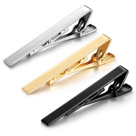 3 Pcs Clip de Corbata Man Tie Clips Accesorios Elegante para Hombre Clip de Corbatas de Alta Calidad Ideales para Cualquier Evento Alfileres de Corbata Tie Clips Corbata de Los Hombres Corbata