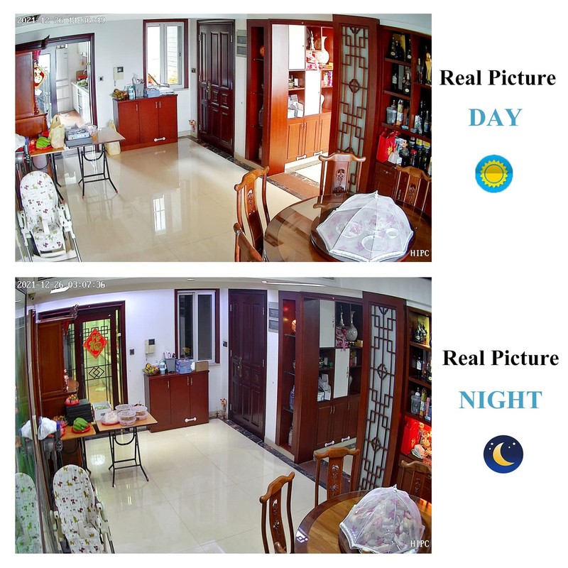 REVODATA 5MP POE Mini Audio IP Camera, 3.7mm Lens Small