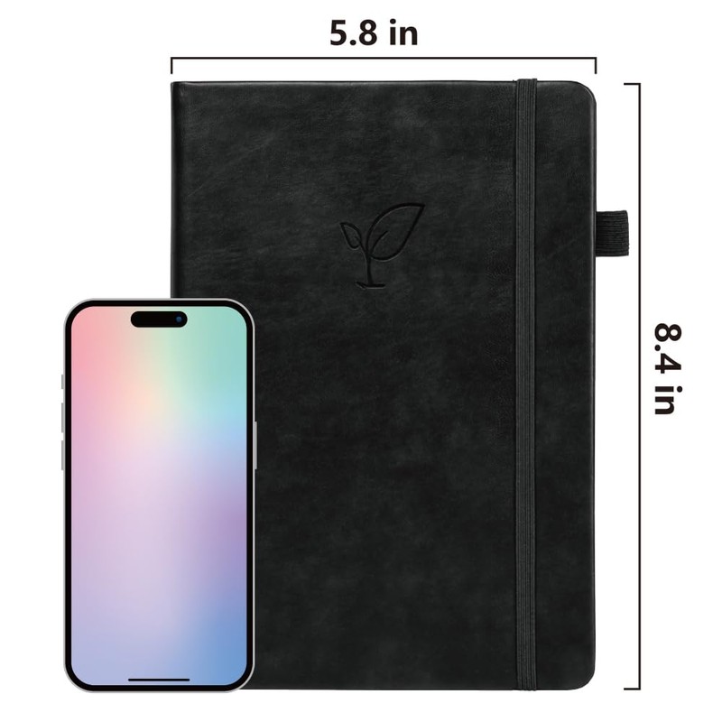 Hoci Poci Lined Journal Notebook, 400 Pages Thick Journal for