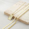 Layered Gold Silver Necklaces for Women, Stackable Stack 14K Real