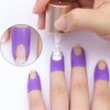 Pack of 80 Nail Polish Protector U-Shape Peel Off Tape,