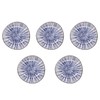 Mino Ware 507-22 Small Plates, Diameter Approx. 4.7 inches (12