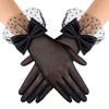 Eeuwigegelofte Lace Gloves Wedding Tea Party Gloves for Women, Bow