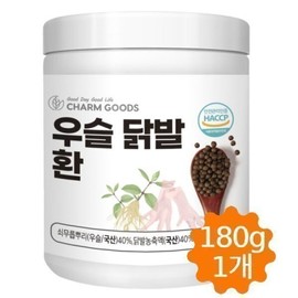 Charm goods Chicken Feet Pills Korean Chicken Feet Pills 180g Chicken Feet Pills / 우슬닭발환 닭발우슬환 국산 우슬 닭발 환 180g