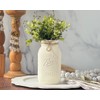 Artificial Flowers with Vase, Mason Jars Centerpiece Decorations Table Centerpiece