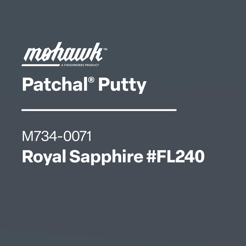 M734-0071, Mohawk Patchal Putty, Royal Sapphire KMC,1 Count 4oz