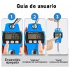 Fnbrli Báscula Industrial Lcd Digital Portátil Para Colgar 500 Kg