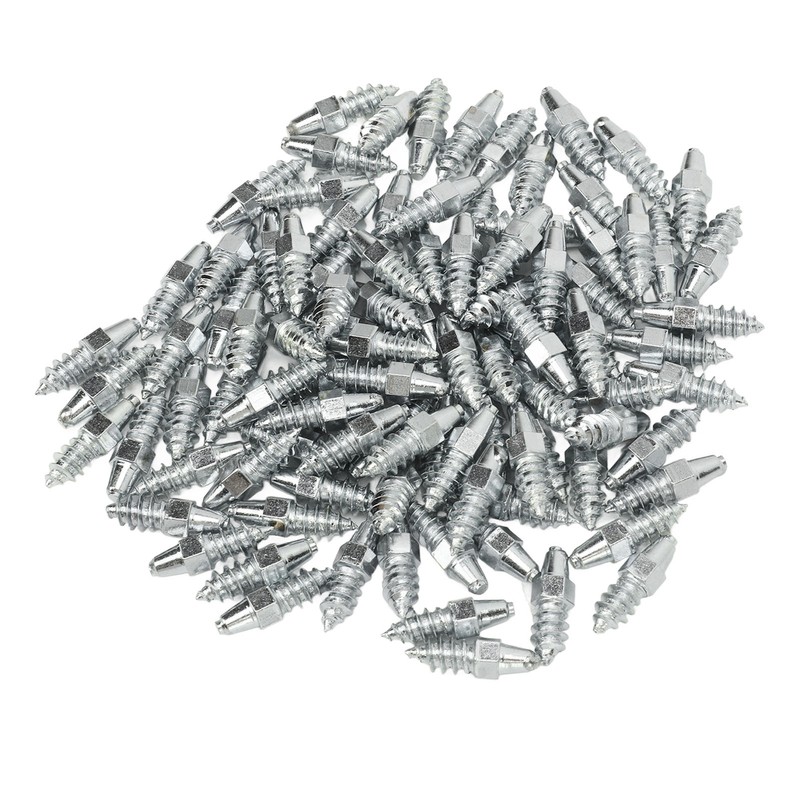 100PCS Tire Spikes Carbide Alloy 21mm Prevent Slip Wheel Tyre