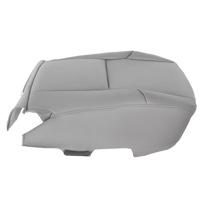 Kojem Driver Bottom Seat Cover Front Synthetic Leather Gray Compatible