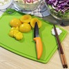 Liflicon Thick Cutting Boards for Kitchen Silicone Chopping Board Set