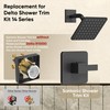 Replacement for Delta Faucet Shower Trim Kit 14 Series, Bathroom