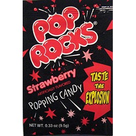 Pop Rocks Strawberry Popping Candy 18 count
