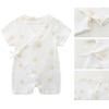 Koreanmade Baby Kimono Robe Romper with Traditional Korean Design Prints