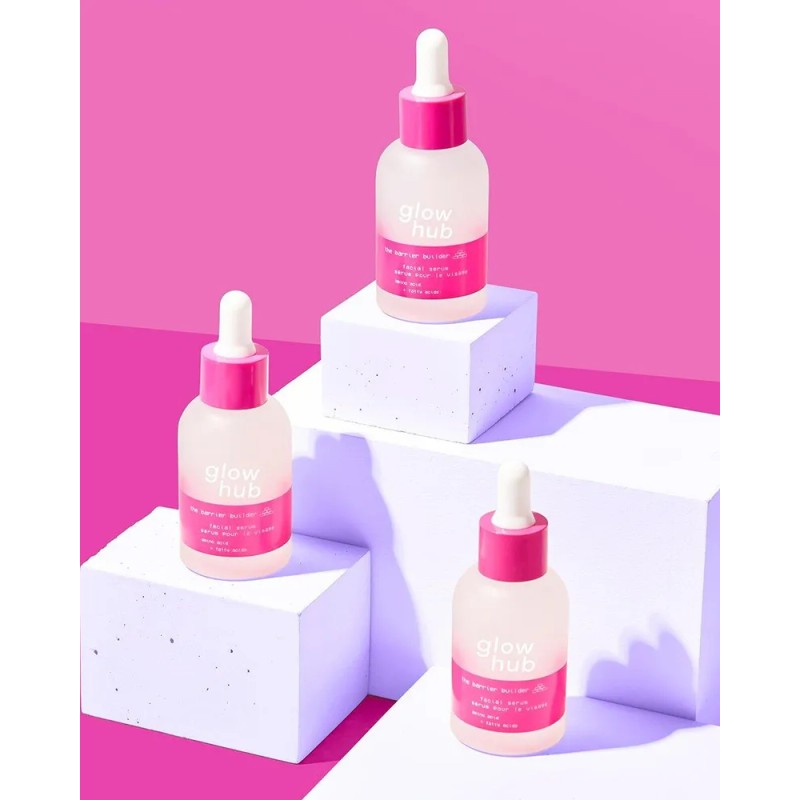 Serúm Facial Constructor De Barrera Cutánea Glow Hub Seca Día/noche