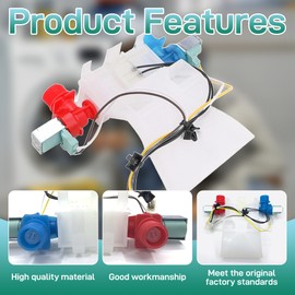 WPW10140917 Washer Water Inlet Valve Replacement Parts, Replaceable W10140917 1451150 AP6015682 PS11748963 EAP11748963