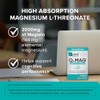 Qunol Q-Mag Magnesium L-Threonate Tablets, 2000mg of Magtein to Help