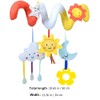 SAFIGLE Stroller Pendant Spiral Toy, 1 Set Tummy Time Toys
