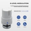 Thermostatic Valve Head 2pcs - Vancoco Thermostatic Radiator Valve Modern