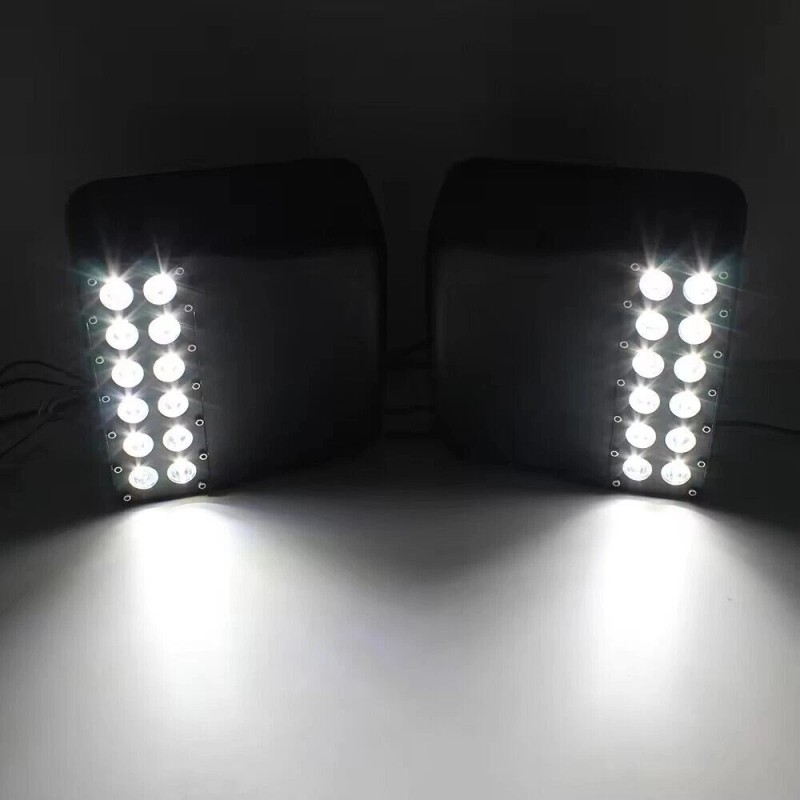 Unbranded Pair LED Rear Side Mirror Light For Jeep Wrangler