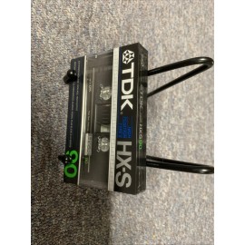 TDK  HX-S    90   TYPE II    BLANK CASSETTE TAPE (1) (SEALED)