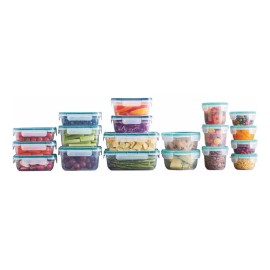 Snapware, Recipientes De Plástico C/tapa 38 Pz Importado!