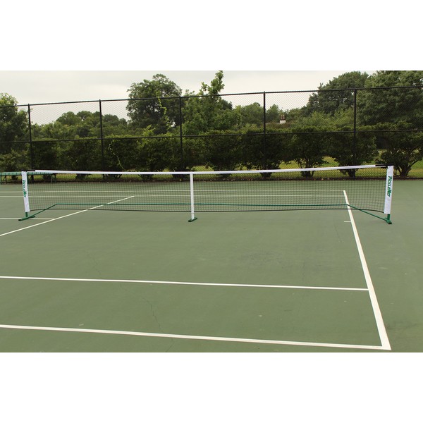 Picklenet - Portable Pickleball Net Official Size | Bag Included | Easy and Fast Assembly | Indoor & Outdoor Use | Heavy Duty Powder-Coated Steel | No-Twist Guarantee | Patented Design | 1 Yr Warranty