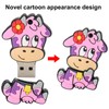 Cartoon U Disk Plastic Appearance High Speed Bulk Storage Flash