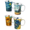 McIntosh Trading Van Gogh Mugs Set of 4 Fine China