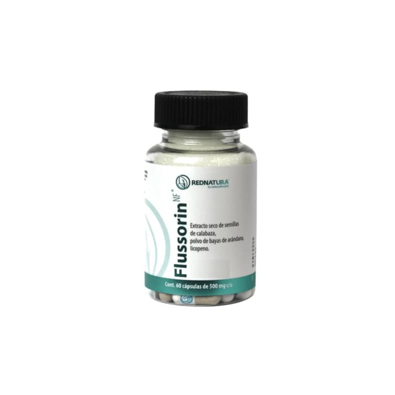 RedNatura Flussorin - Desinflama Prostata - 60 capsulas Sin sabor
