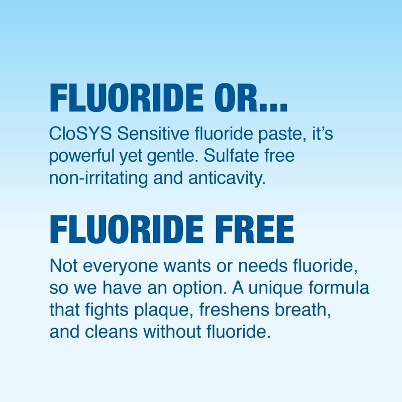 CloSYS Fluoride Toothpaste, 7 Ounce (Pack of 2) Gentle Mint,