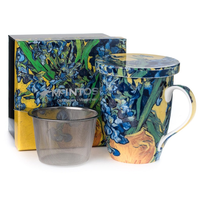 McIntosh Van Gogh Irises Fine Bone China (15 oz) Tea