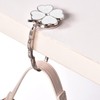 ZHENJIER Purse Hook for Table, Clover Design Foldable Purse Holder