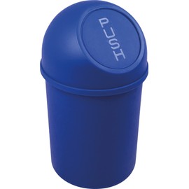 helit H2401051 Push Flap Bin 6 Litres